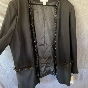 Beaded blazer / top